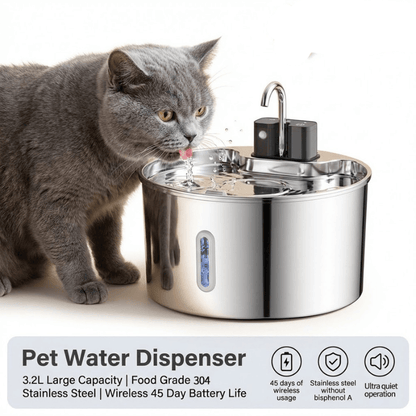 ZenMotion™ Cordless Pet Water Fountain