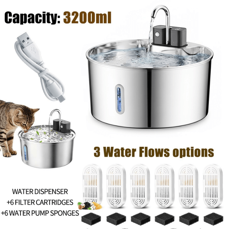 ZenMotion™ Cordless Pet Water Fountain