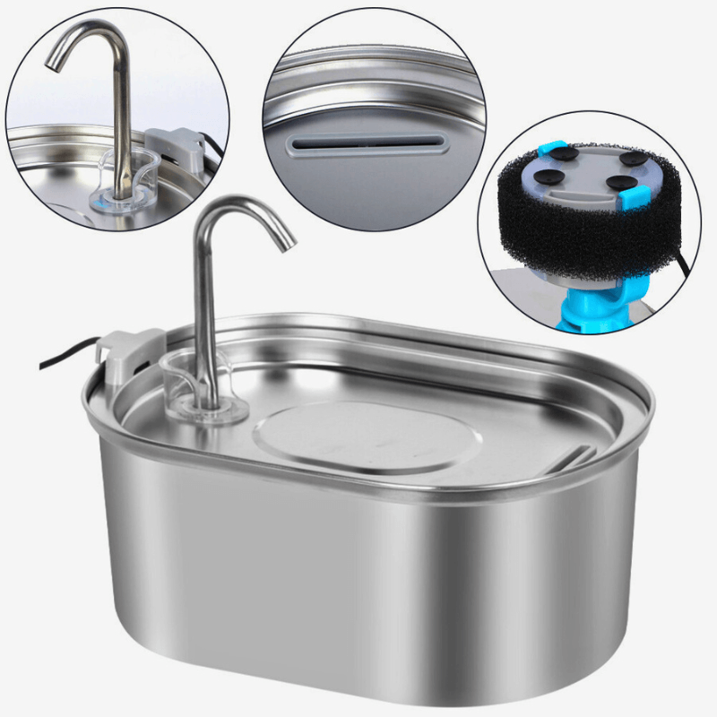 ZenMotion™ 3.2L SteelFlow Fountain