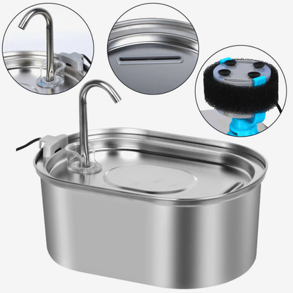 ZenMotion™ 3.2L SteelFlow Fountain