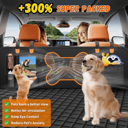 ZenMotion™ Dog Car Seat Cover with Pockets